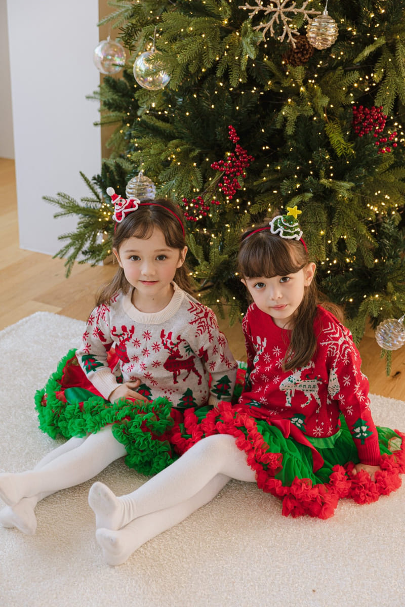 Pink Berry - Korean Children Fashion - #Kfashion4kids - Christmas Tutu
