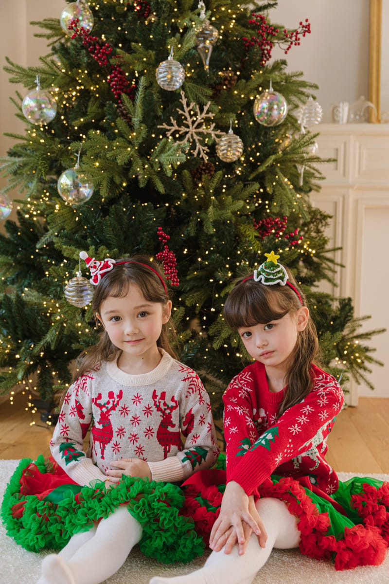 Pink Berry - Korean Children Fashion - #littlefashionista - Christmas Tutu - 2