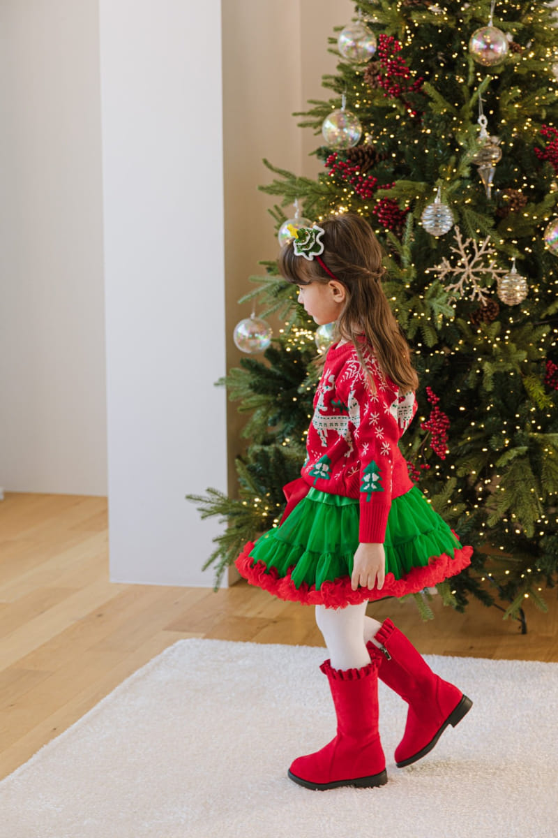 Pink Berry - Korean Children Fashion - #magicofchildhood - Christmas Tutu - 3
