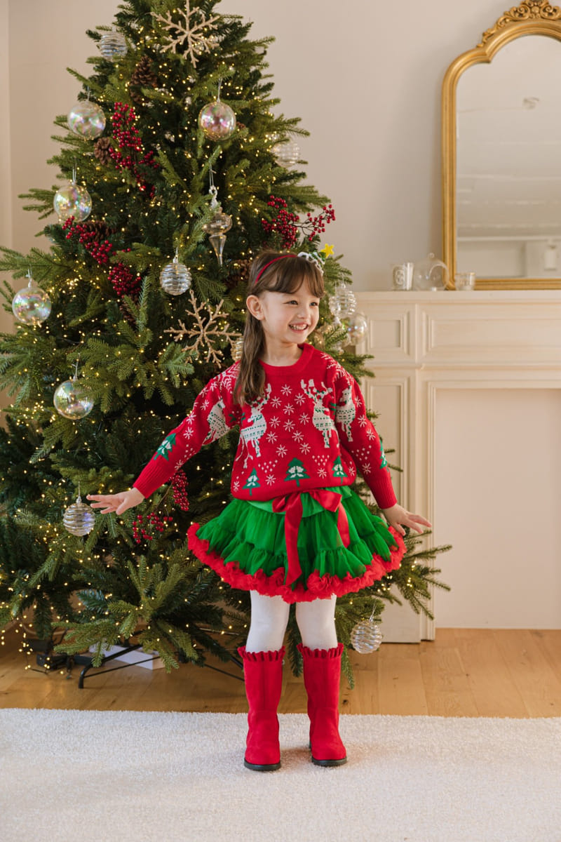 Pink Berry - Korean Children Fashion - #magicofchildhood - Christmas Tutu - 4