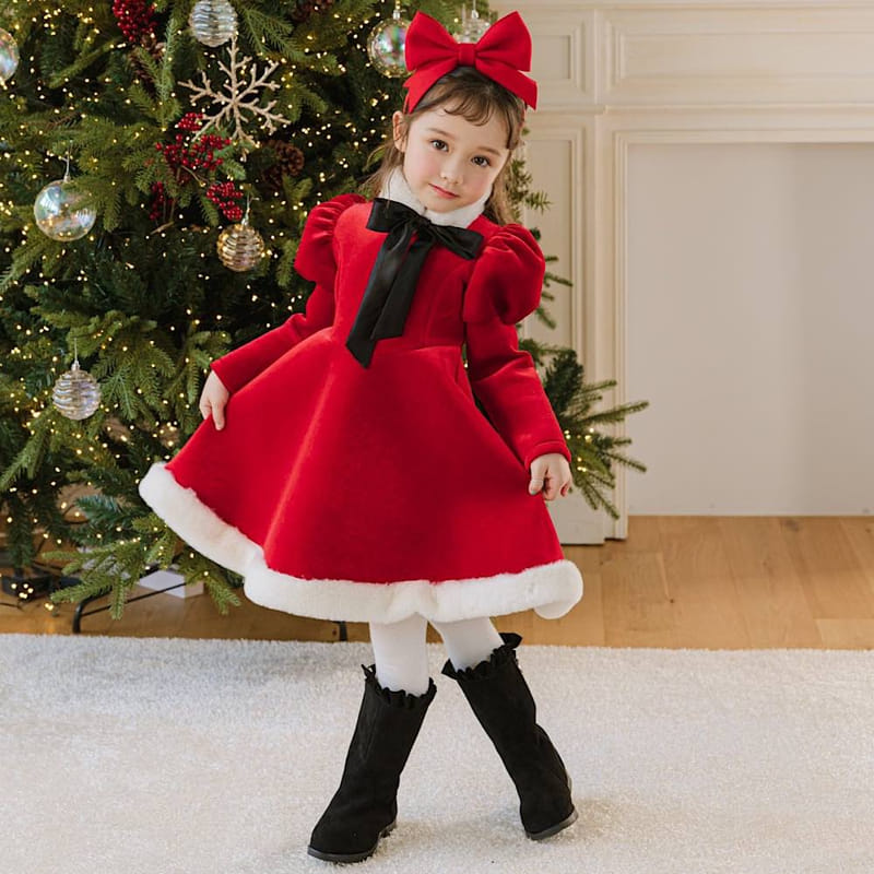 Pink Berry - Korean Children Fashion - #minifashionista - Merry Girl One-piece - 6