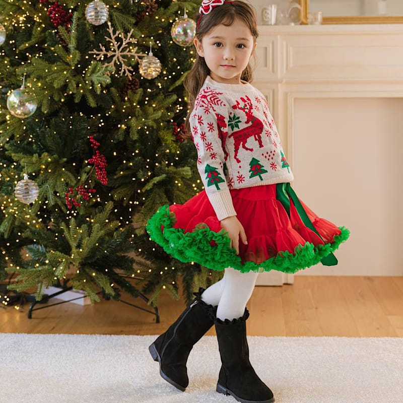Pink Berry - Korean Children Fashion - #prettylittlegirls - Christmas Tutu - 5