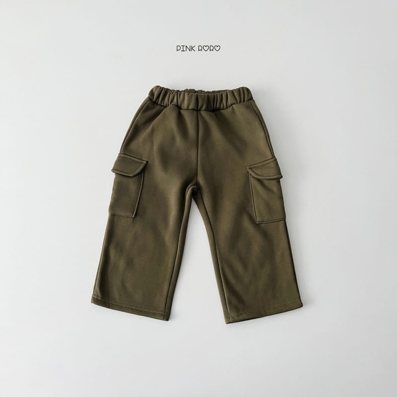 Pink Roro - Korean Children Fashion - #childofig - Signiture Cargo Pants - 7