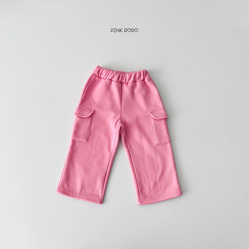 Pink Roro - Korean Children Fashion - #childofig - Signiture Cargo Pants - 8