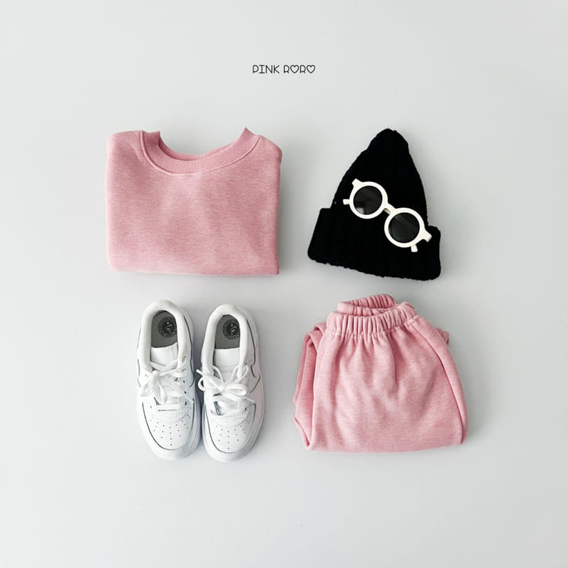 Pink Roro - Korean Children Fashion - #childrensboutique - Idol Fleece Top Bottom Set - 8