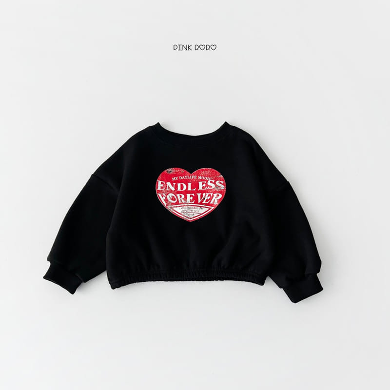 Pink Roro - Korean Children Fashion - #childrensboutique - Heart Fleece Sweatshirt - 3