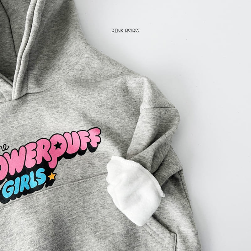 Pink Roro - Korean Children Fashion - #childrensboutique - Power Puff Girl Hoody Tee - 2