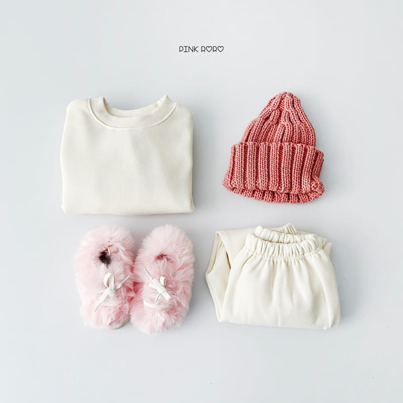 Pink Roro - Korean Children Fashion - #designkidswear - Idol Fleece Top Bottom Set - 9