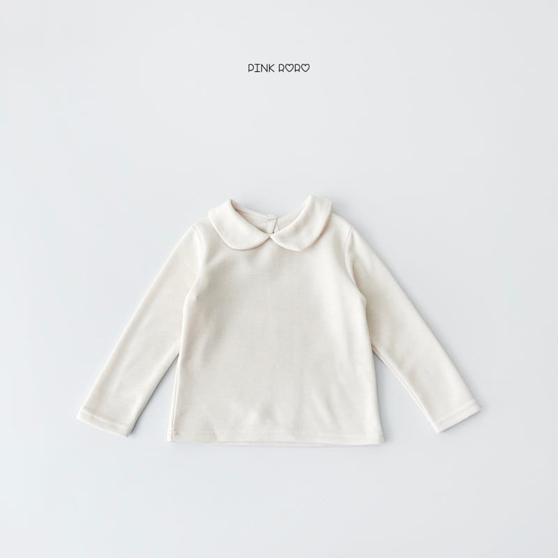 Pink Roro - Korean Children Fashion - #designkidswear - Lovely Collar Tee - 5