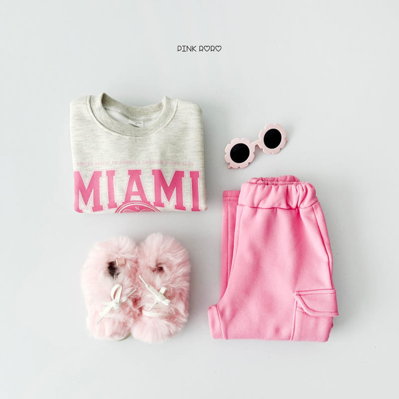 Pink Roro - Korean Children Fashion - #discoveringself - Myami Fleece Sweatshirt - 8