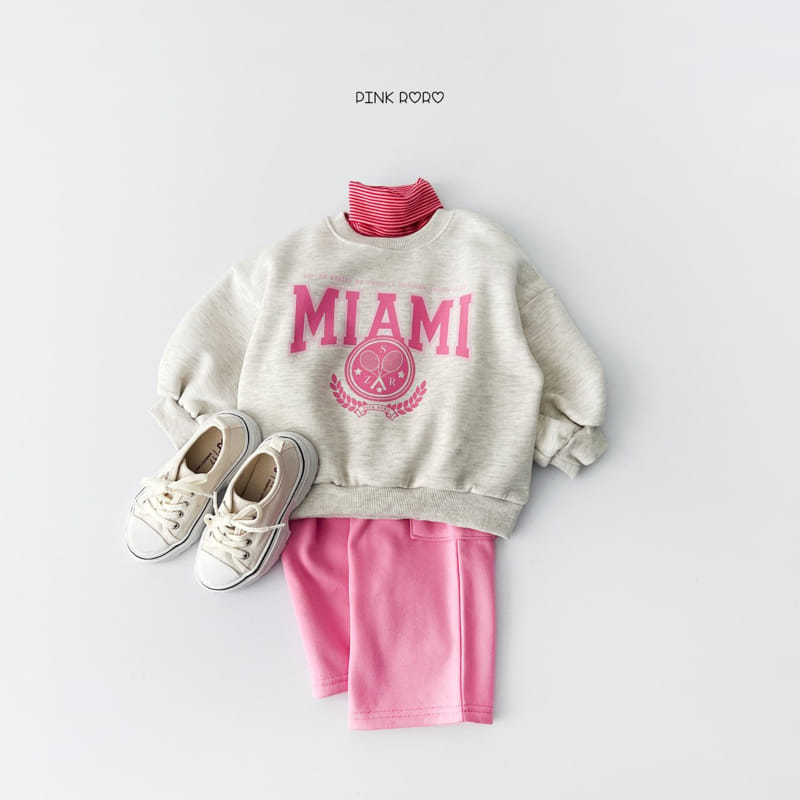 Pink Roro - Korean Children Fashion - #kidsshorts - Myami Fleece Sweatshirt - 10