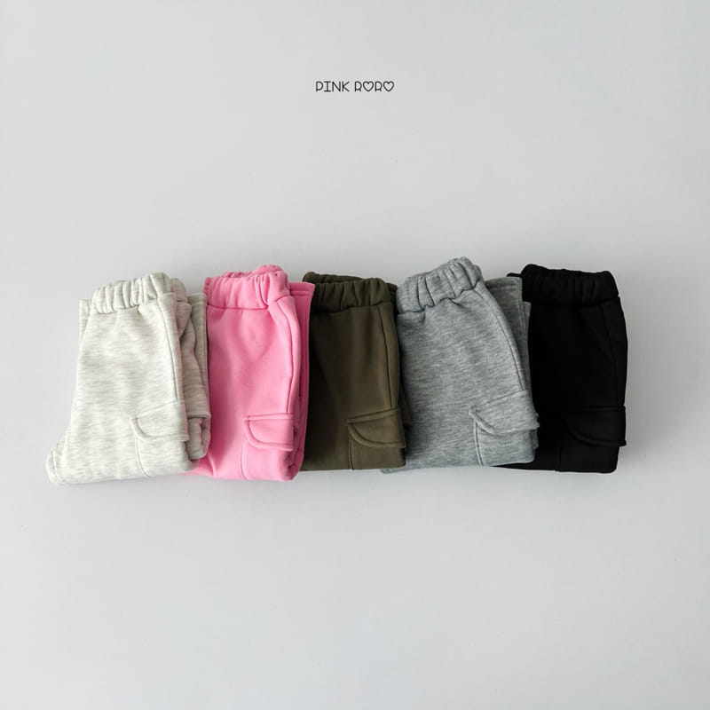 Pink Roro - Korean Children Fashion - #kidzfashiontrend - Signiture Cargo Pants