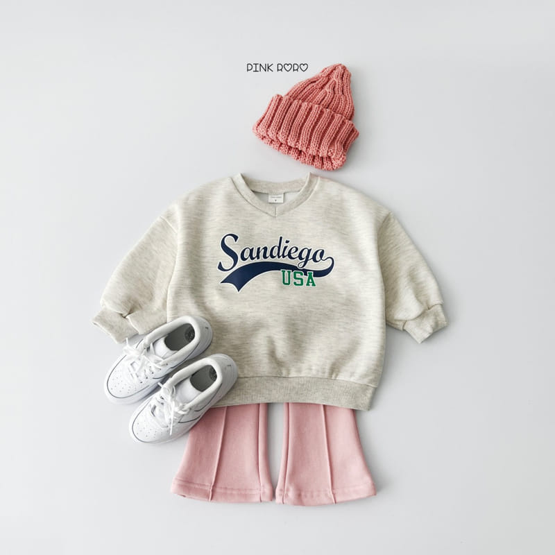 Pink Roro - Korean Children Fashion - #littlefashionista - Sandiego V Neck Fleece Sweatshirt - 8