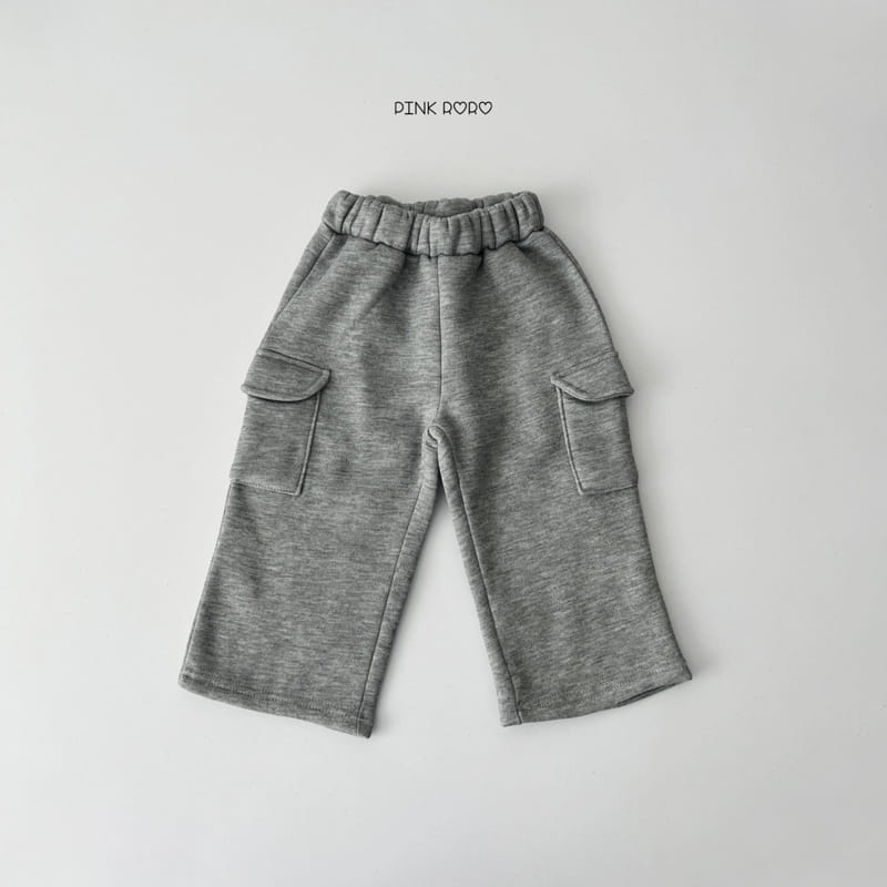 Pink Roro - Korean Children Fashion - #minifashionista - Signiture Cargo Pants - 5