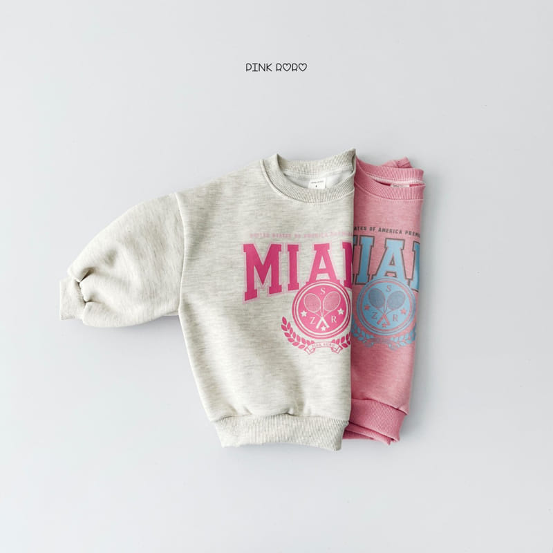 Pink Roro - Korean Children Fashion - #minifashionista - Myami Fleece Sweatshirt - 2