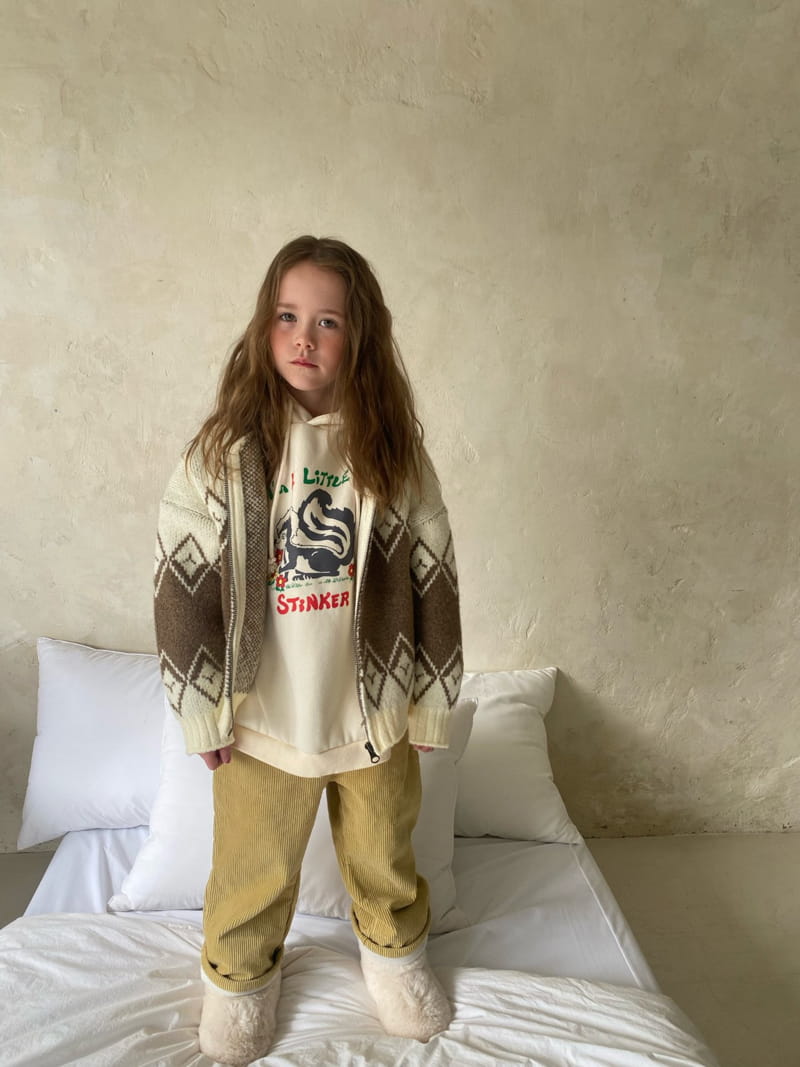 Pleanee Atelier - Korean Children Fashion - #kidsstore - Cowichanknit Cardigan - 7