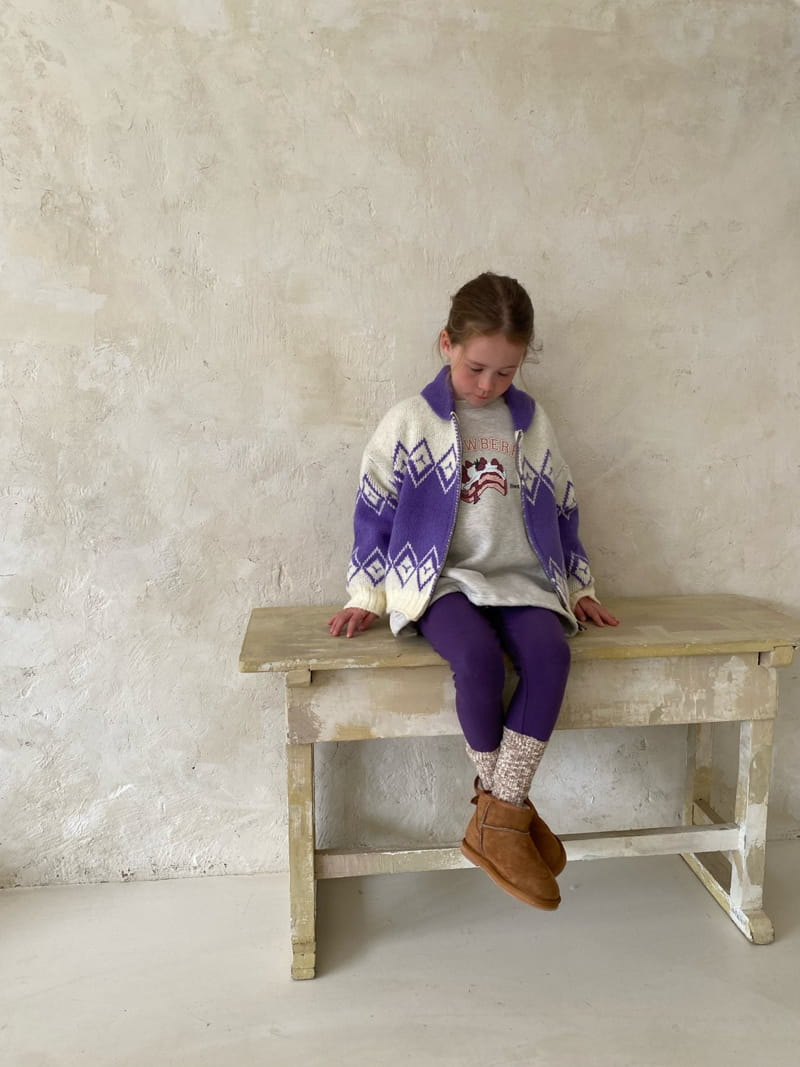 Pleanee Atelier - Korean Children Fashion - #todddlerfashion - Fleece Leggings - 11