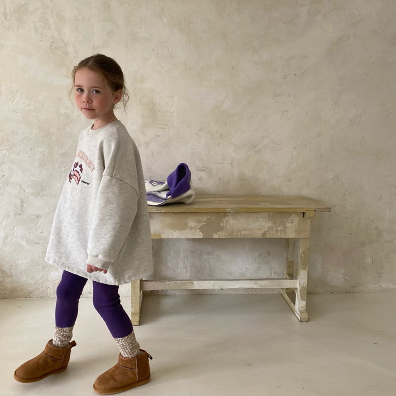 Pleanee Atelier - Korean Children Fashion - #toddlerclothing - Fleece Leggings - 12