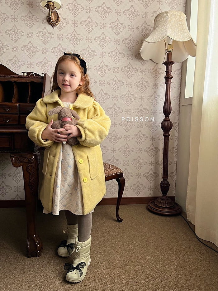 Poisson - Korean Children Fashion - #stylishchildhood - Pretty Coat - 4