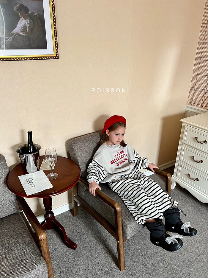 Poisson - Korean Children Fashion - #childofig - Amor Sweatshirt - 2