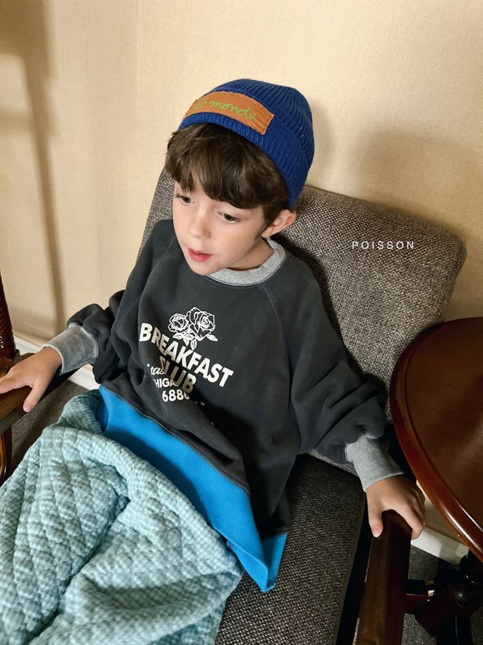 Poisson - Korean Children Fashion - #designkidswear - Rose Club Sweatshirt - 10