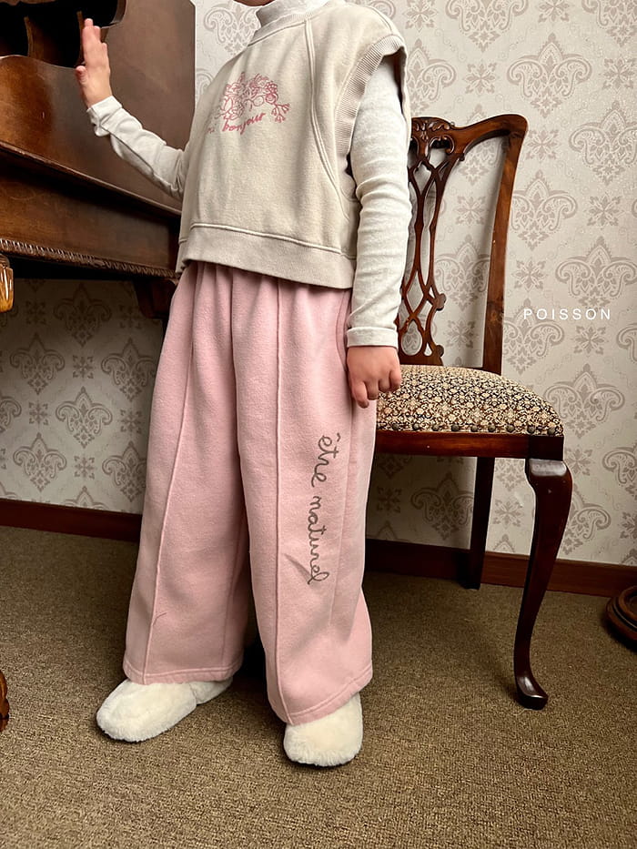 Poisson - Korean Children Fashion - #designkidswear - Crop Vest - 4