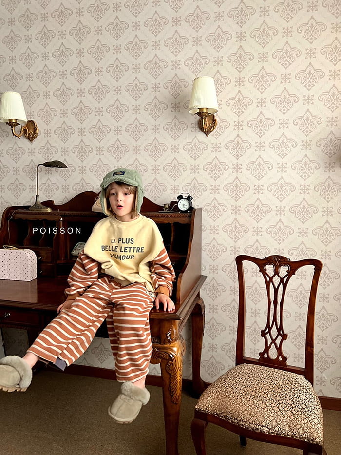 Poisson - Korean Children Fashion - #kidsstore - Amor Sweatshirt - 8