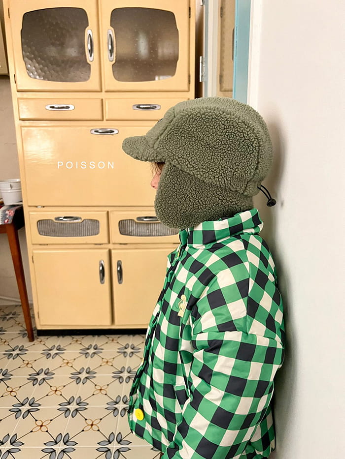 Poisson - Korean Children Fashion - #kidsstore - Berde Padding Jacket - 6