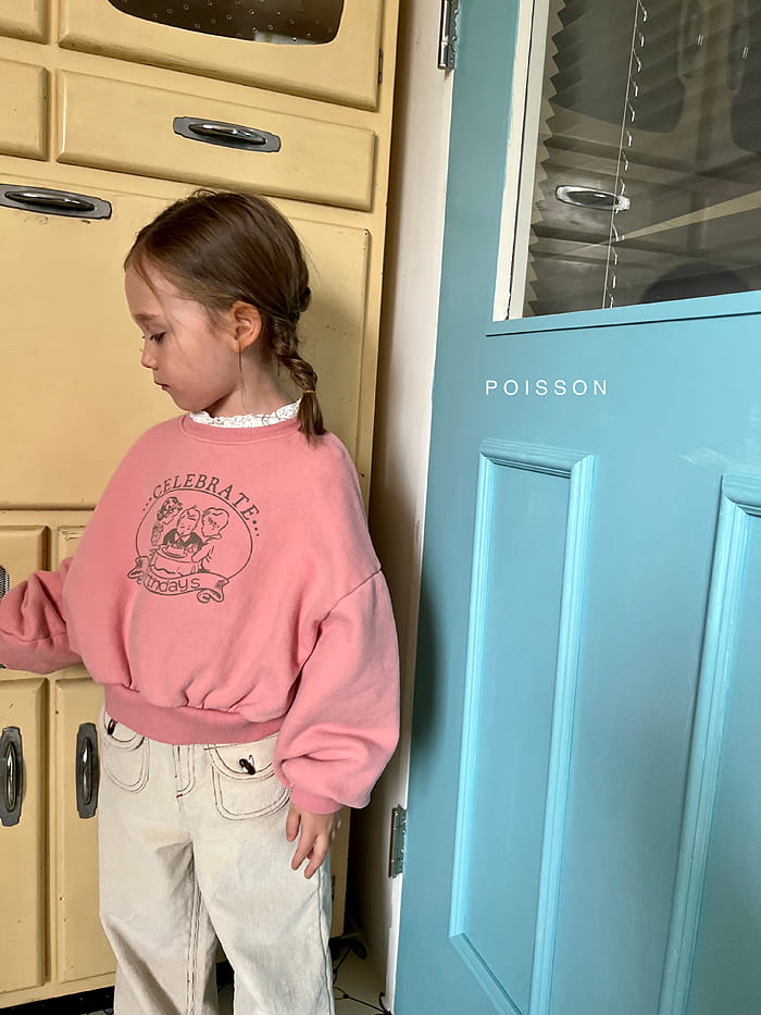 Poisson - Korean Children Fashion - #kidsstore - Celebrate Sweatshirt - 4
