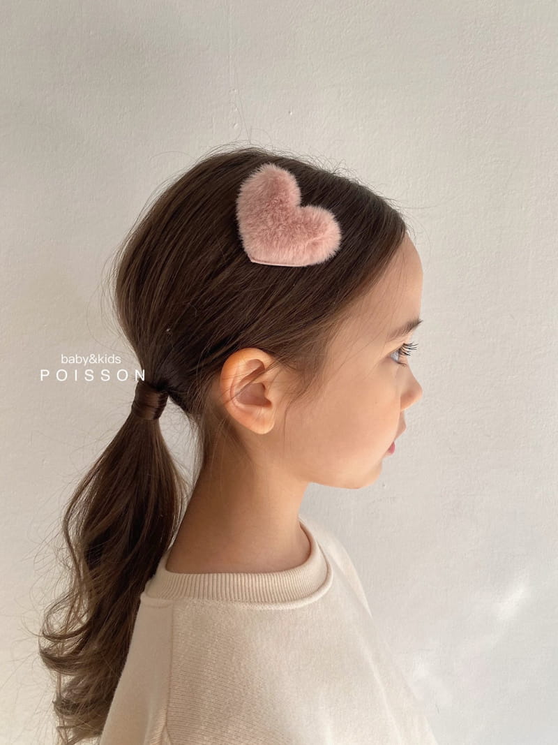 Poisson - Korean Children Fashion - #kidzfashiontrend - Mi Heart Hairpin - 11