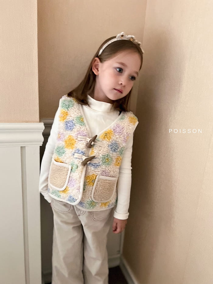 Poisson - Korean Children Fashion - #littlefashionista - Muse Dumble Vest - 3