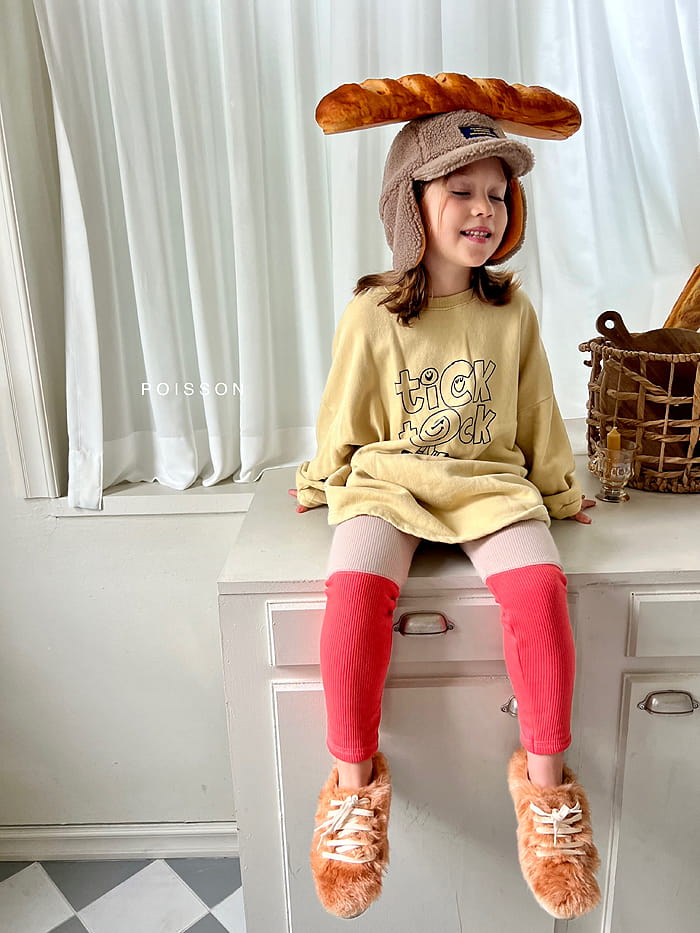 Poisson - Korean Children Fashion - #littlefashionista - Half Leggings