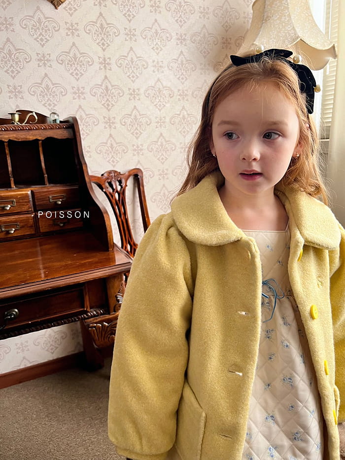 Poisson - Korean Children Fashion - #littlefashionista - Pretty Coat - 5
