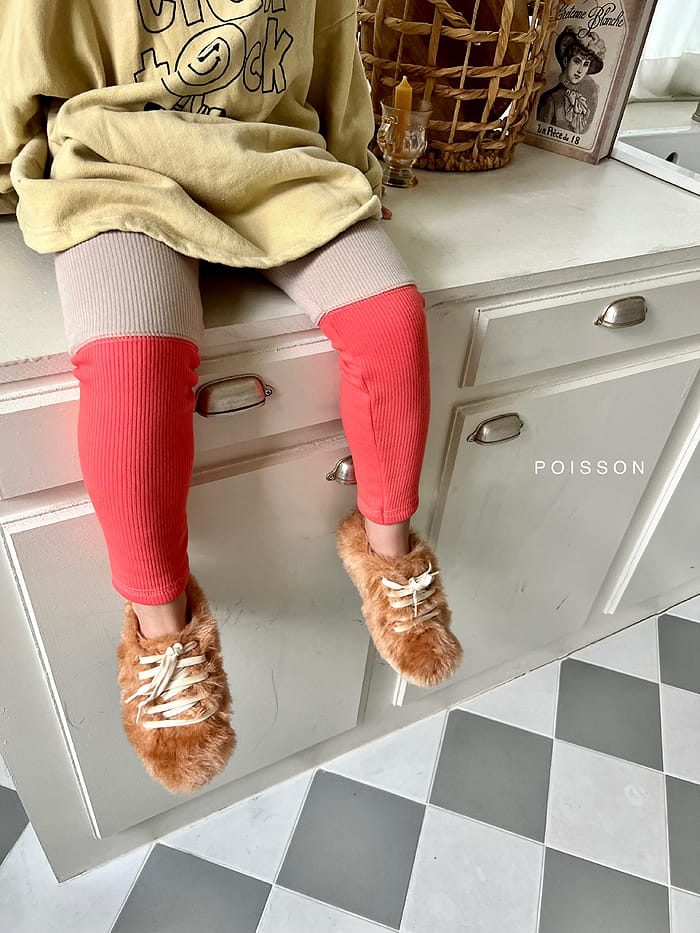 Poisson - Korean Children Fashion - #magicofchildhood - Half Leggings - 2
