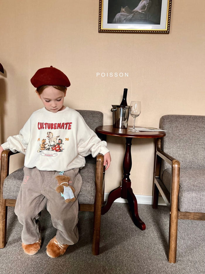 Poisson - Korean Children Fashion - #magicofchildhood - Mate Vintage Sweatshirt