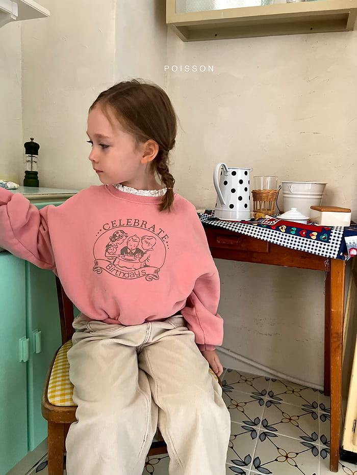 Poisson - Korean Children Fashion - #minifashionista - Celebrate Sweatshirt - 8