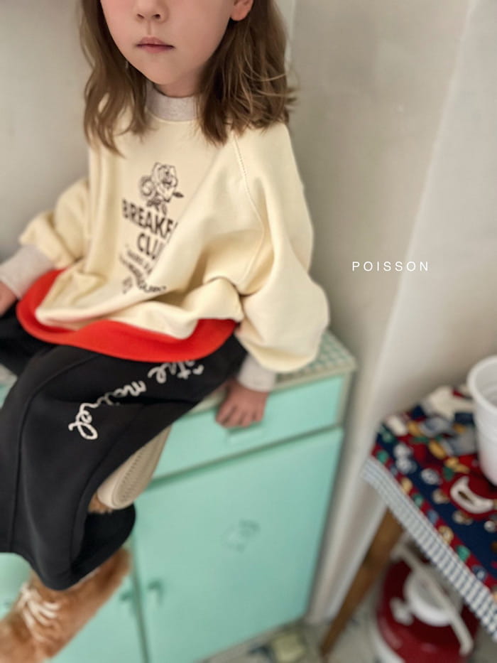 Poisson - Korean Children Fashion - #minifashionista - Rose Club Sweatshirt - 4