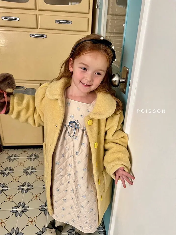 Poisson - Korean Children Fashion - #toddlerclothing - Pretty Coat - 2