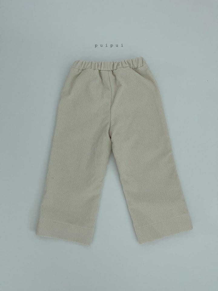 Puipui - Korean Children Fashion - #kidzfashiontrend - Fleece Pocket Pants - 4
