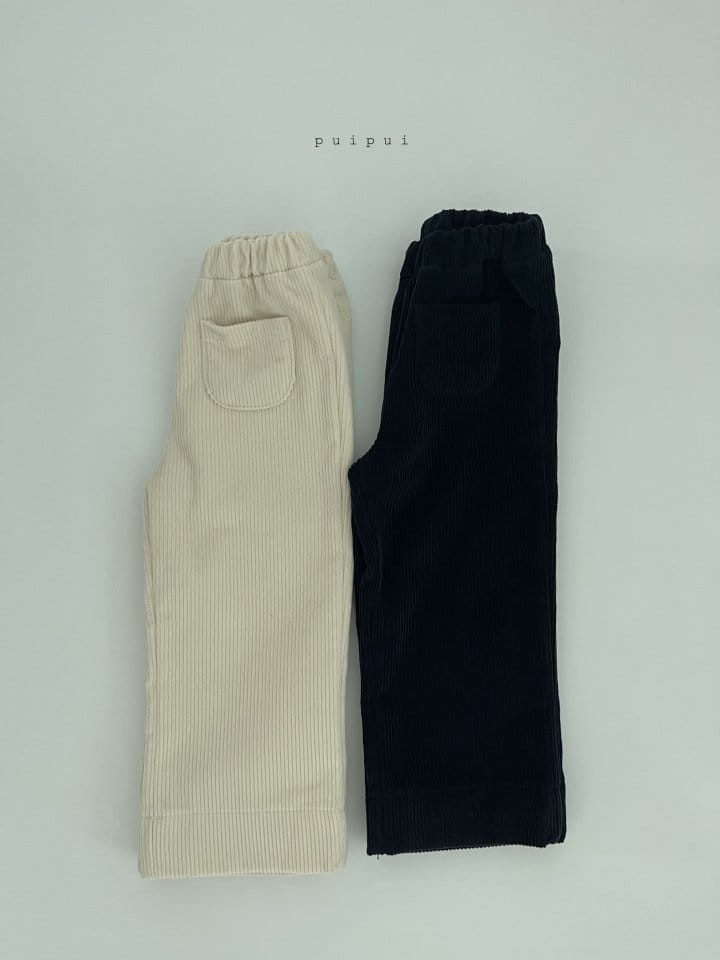 Puipui - Korean Children Fashion - #designkidswear - Fleece Pocket Pants - 12
