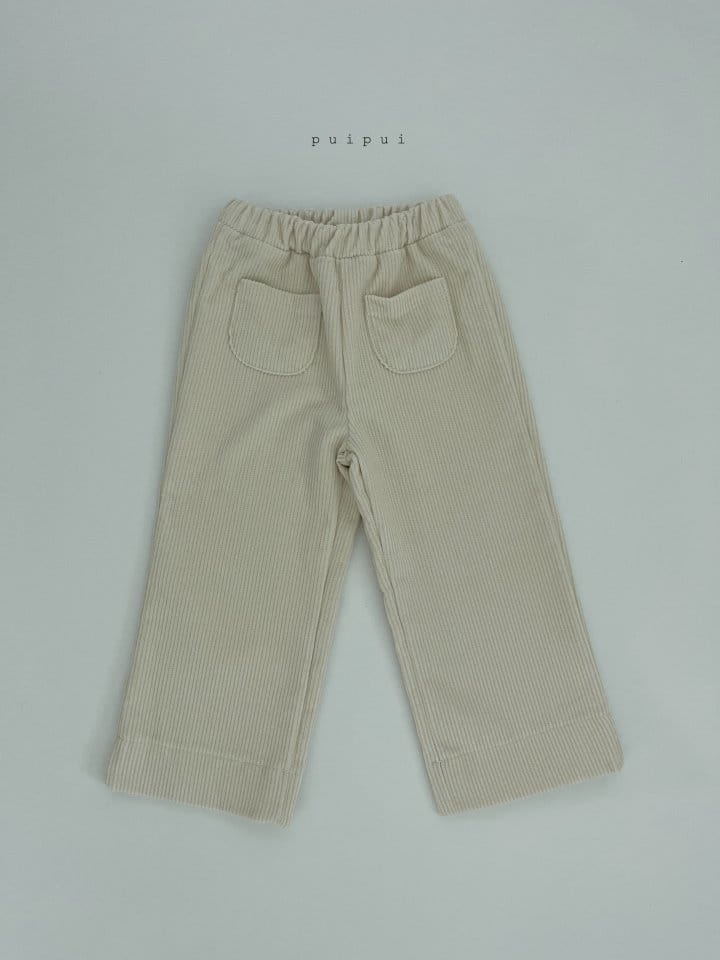 Puipui - Korean Children Fashion - #kidsshorts - Fleece Pocket Pants
