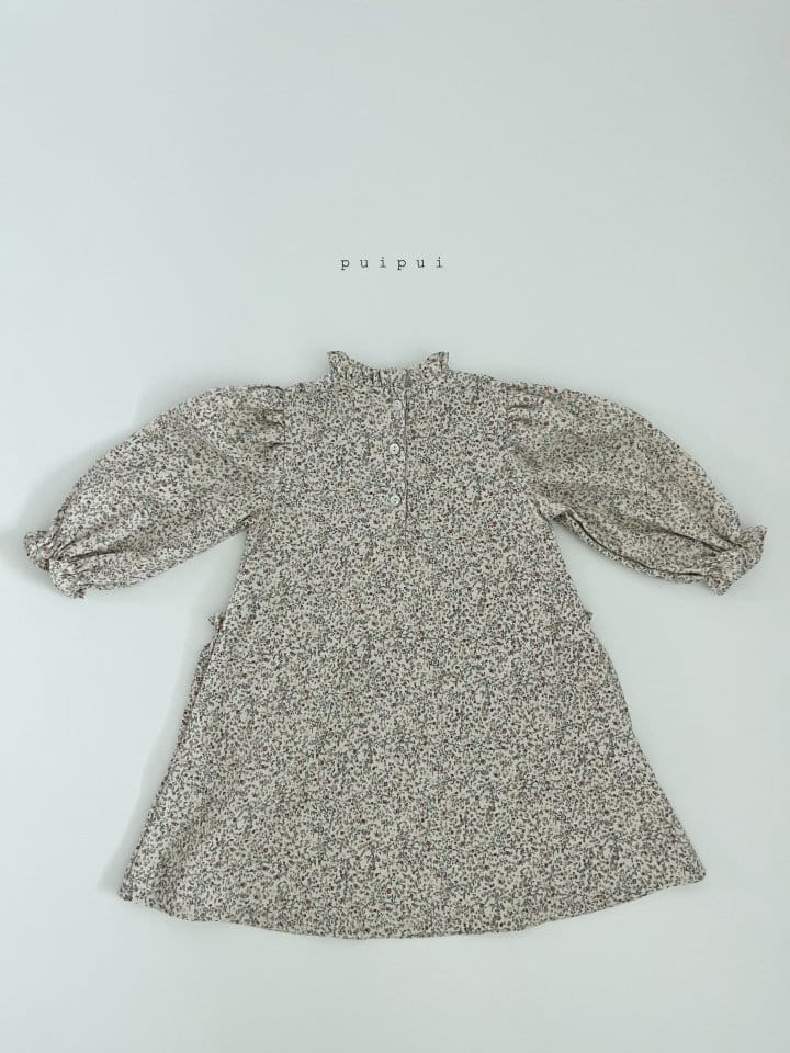 Puipui - Korean Children Fashion - #kidsstore - Ellen Fleece One-pice - 4