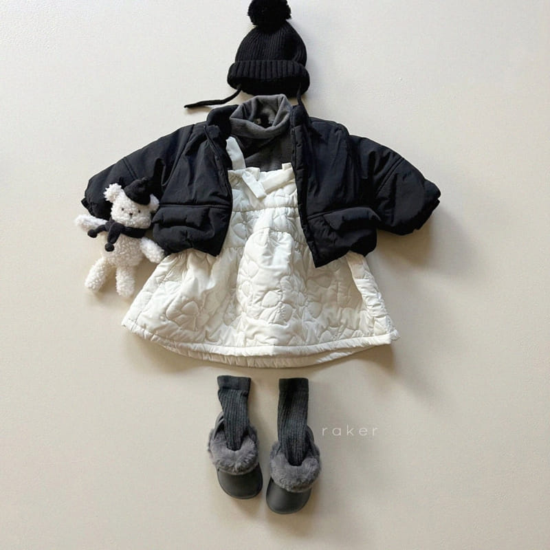 Raker - Korean Children Fashion - #childofig - Toto Ribbon Jumper Skirt - 8