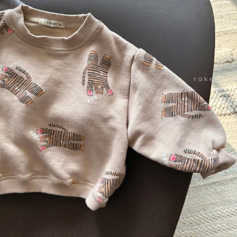 Raker - Korean Children Fashion - #todddlerfashion - Tiger Sweatshirt