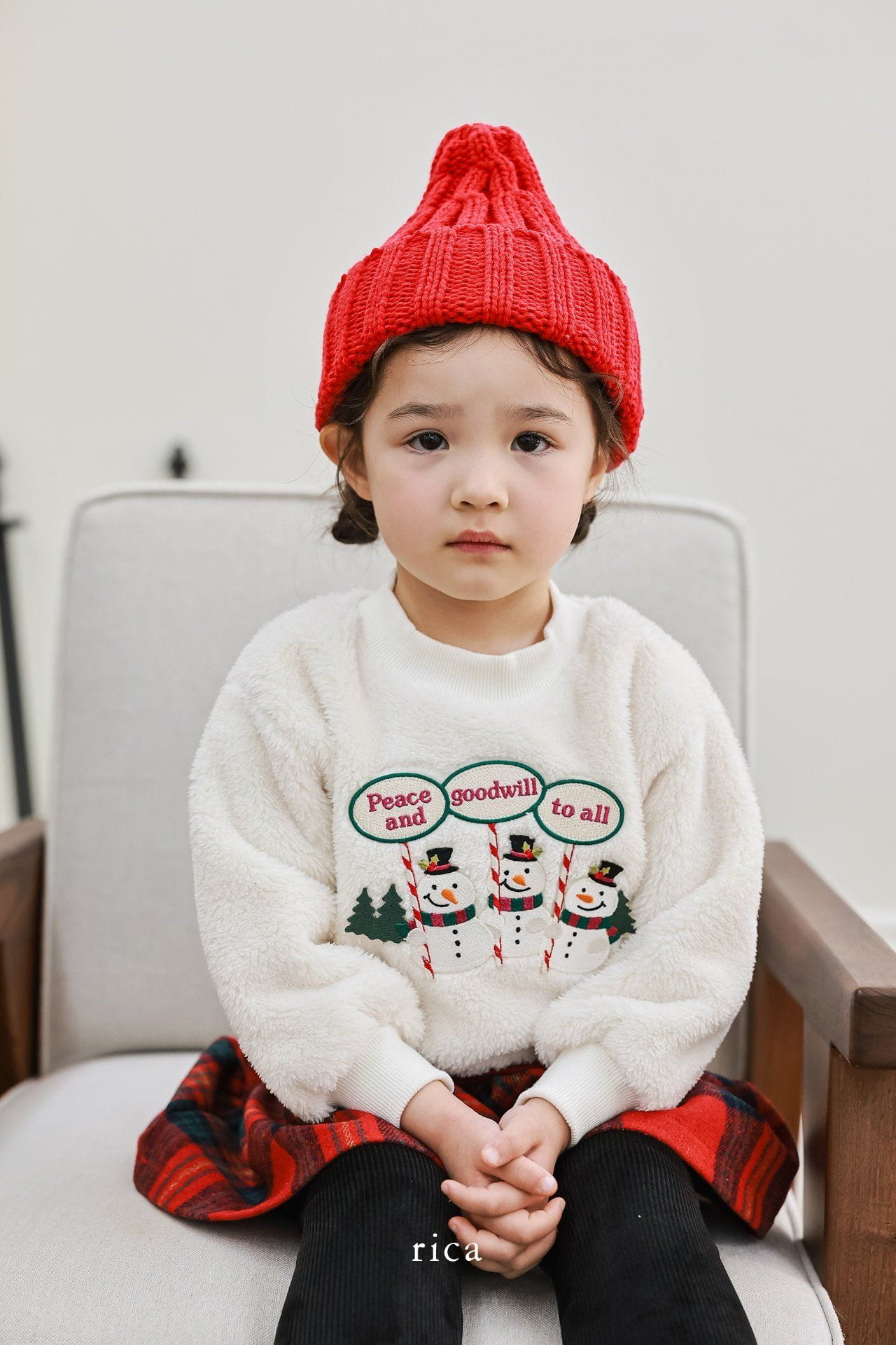 Rica - Korean Children Fashion - #Kfashion4kids - Snow Embroider - 3