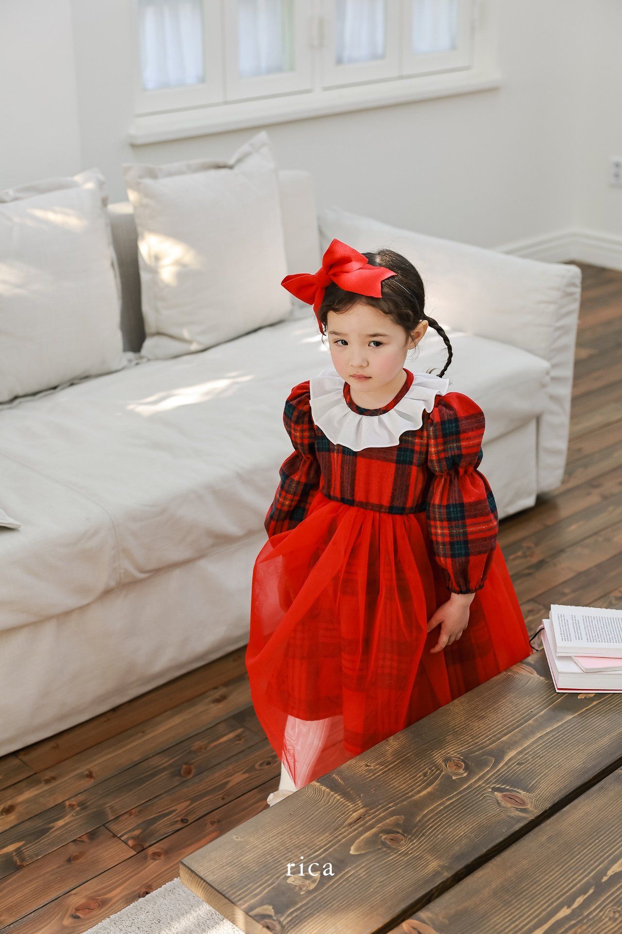 Rica - Korean Children Fashion - #magicofchildhood - Jingle Bells One-Piece - 2