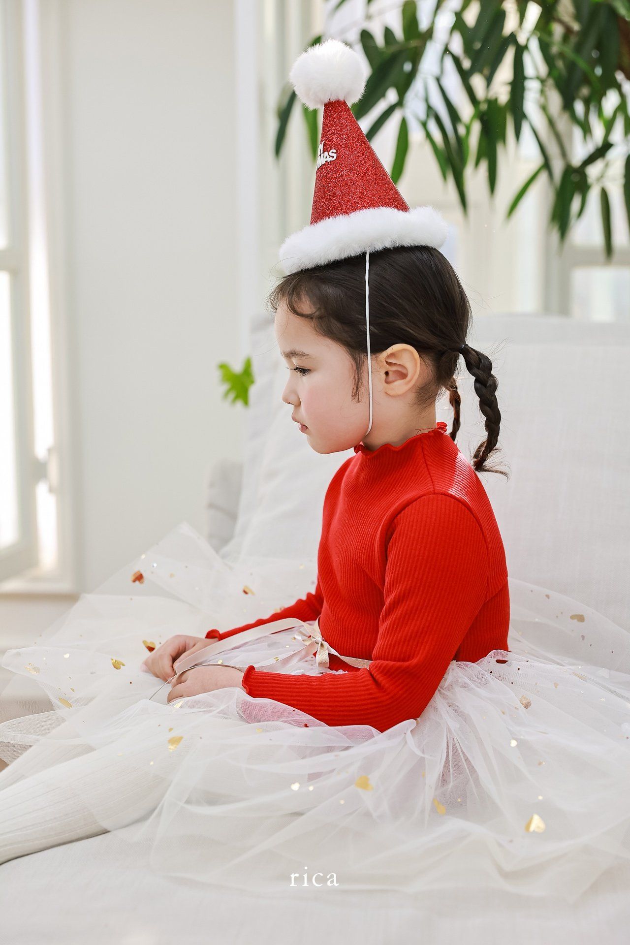 Rica - Korean Children Fashion - #toddlerclothing - Gold Heart Sha One-Piece - 5