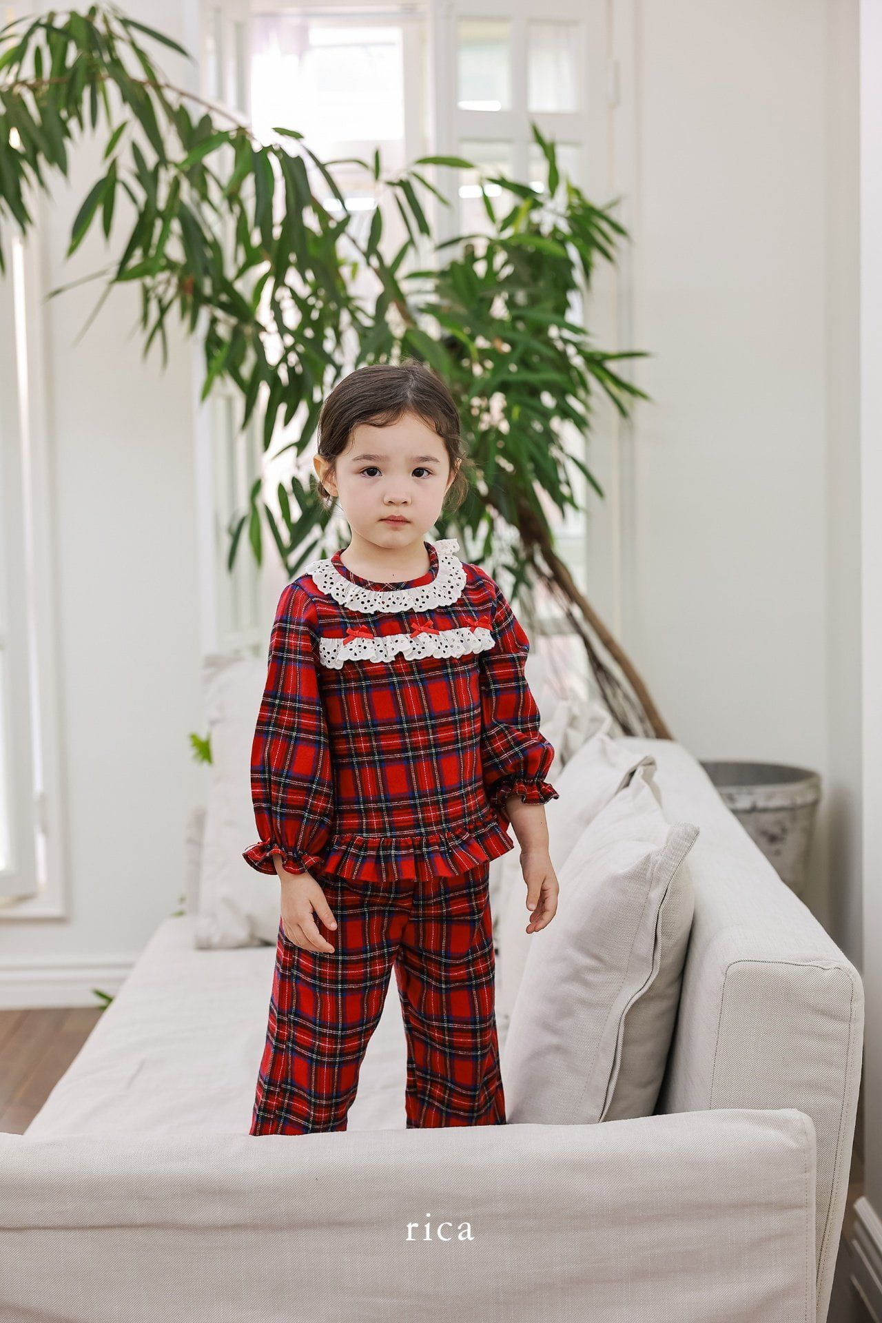 Rica - Korean Children Fashion - #toddlerclothing - Holiday Pajamas - 2