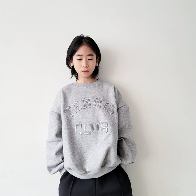 Riwoo Riwoo - Korean Junior Fashion - #childofig - Tennis Clun Sweatshirt - 2
