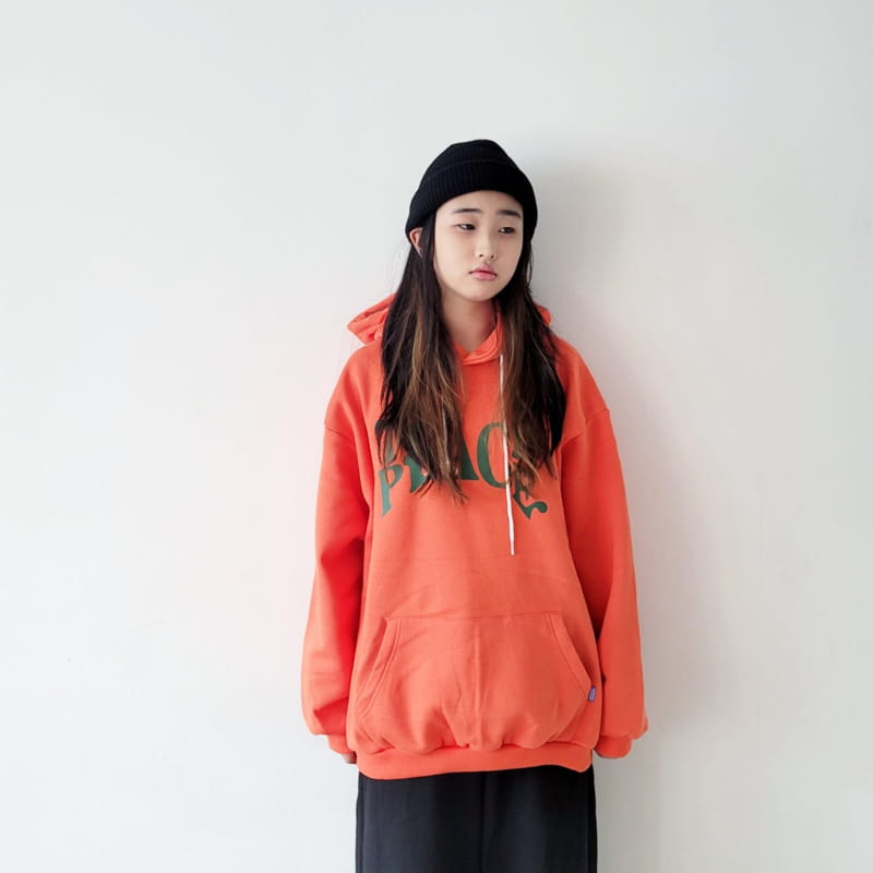 Riwoo Riwoo - Korean Junior Fashion - #designkidswear - Teach Peace Hoody Swaetshirt - 5